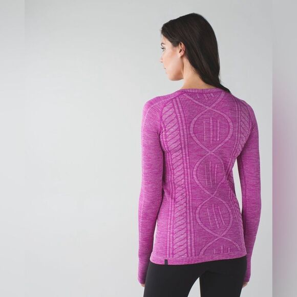 Lululemon Rest Less Pullover Heathered Ultra Violet Size 10 - Picture 2 of 9